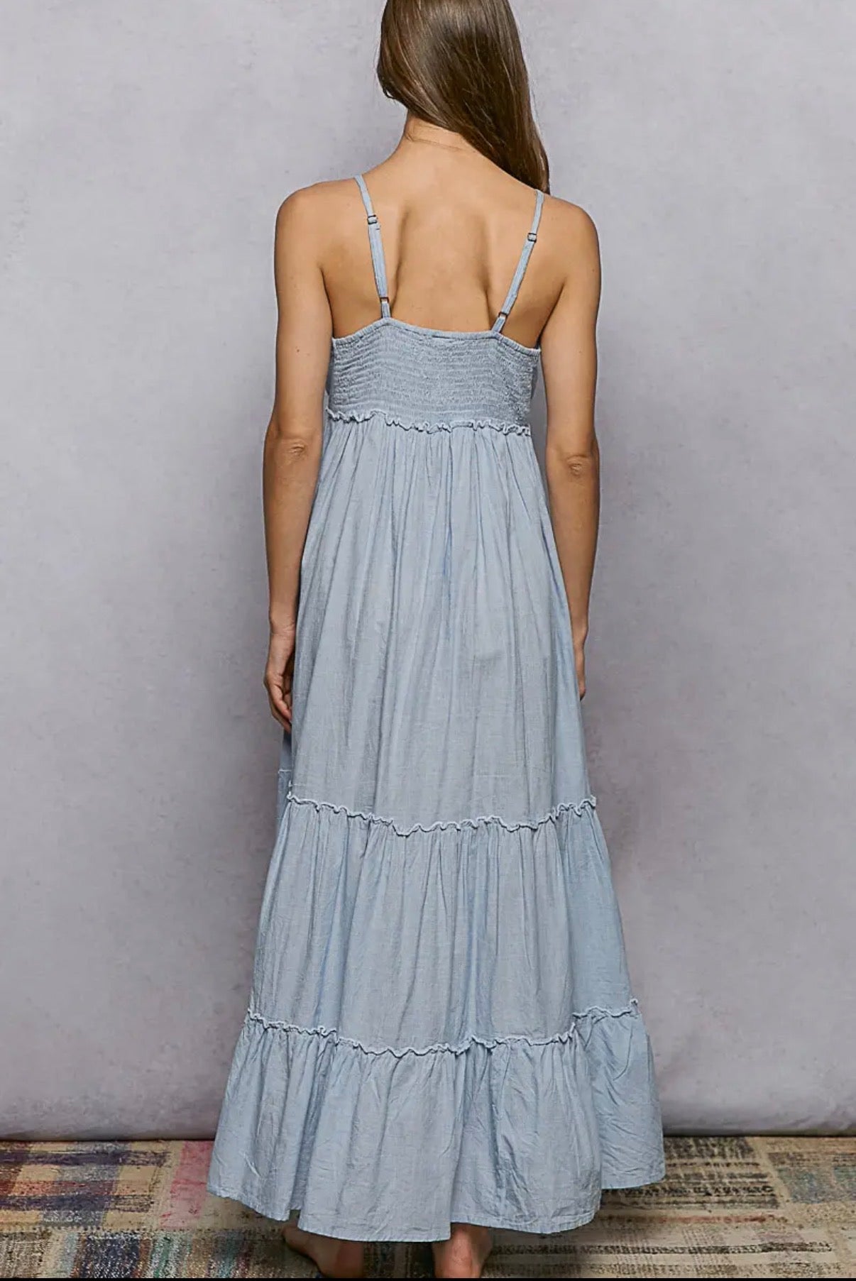 Noah Embroidered Maxi Dress