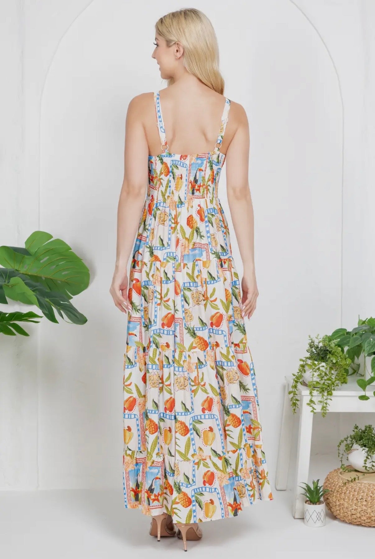 Vacation Dreams Flowy Maxi Dress