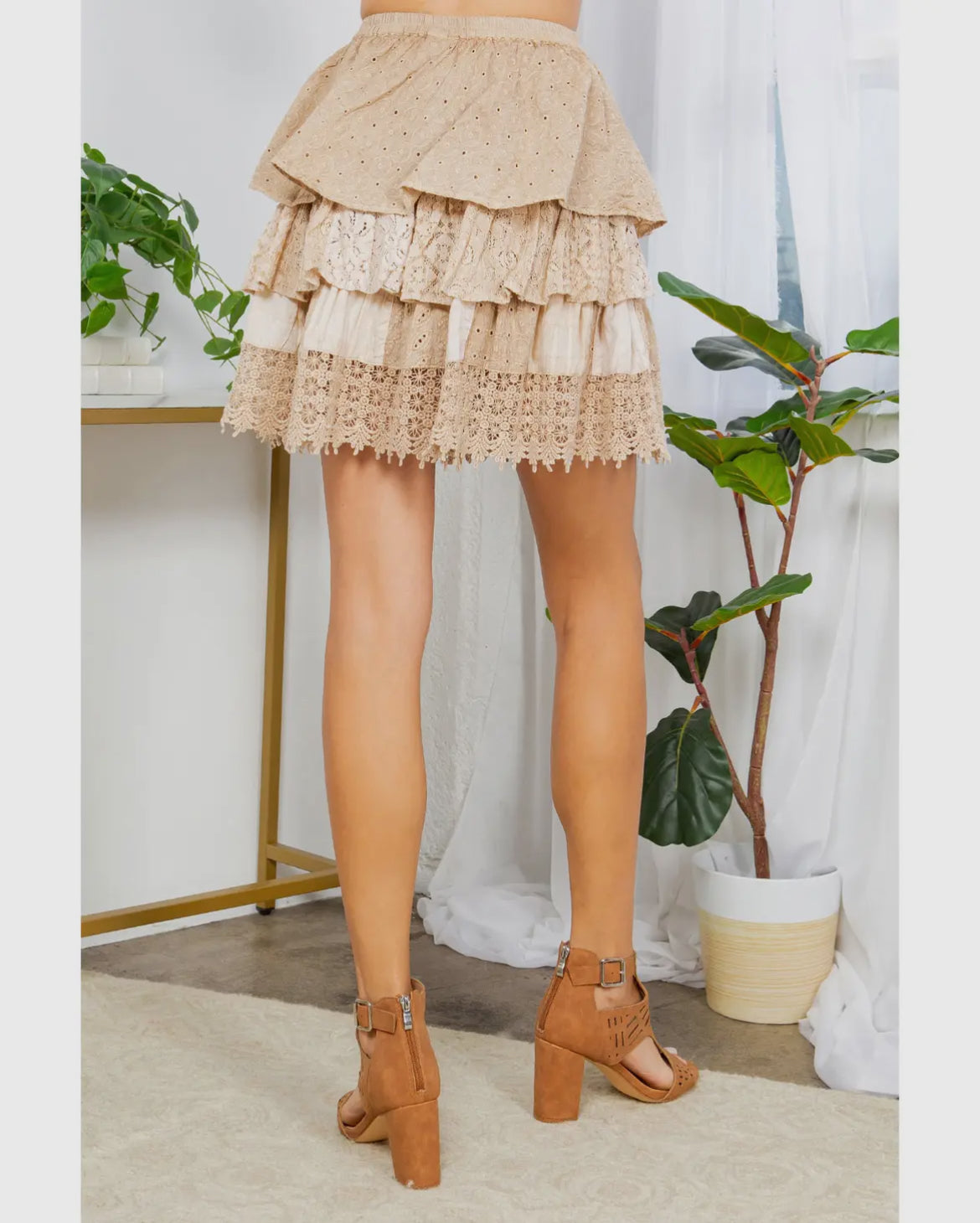 Romy Bohemian Tiered Skirt