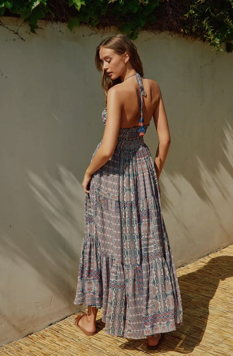 Dakota Maxi Dress With Pockets