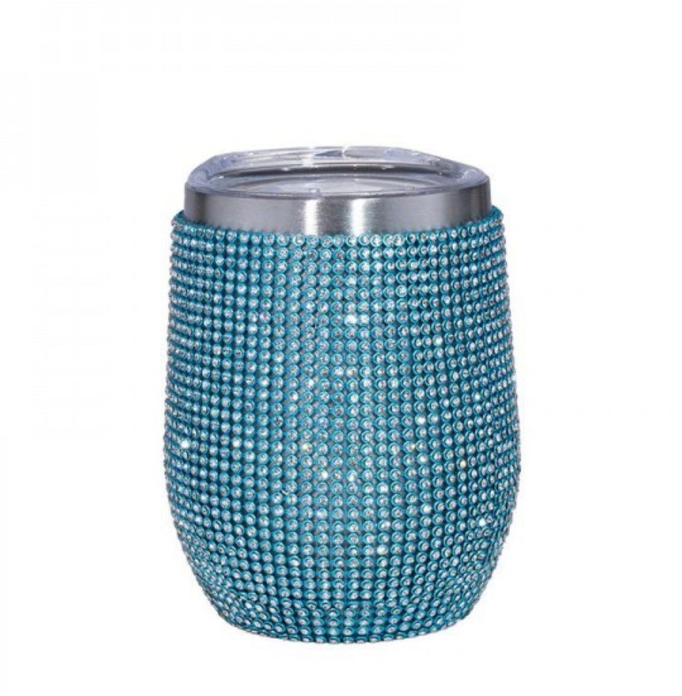 Bougie Rhinestone Encrusted Wine Tumbler