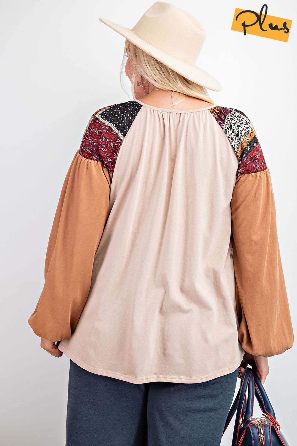 Freya Plus Boho Top