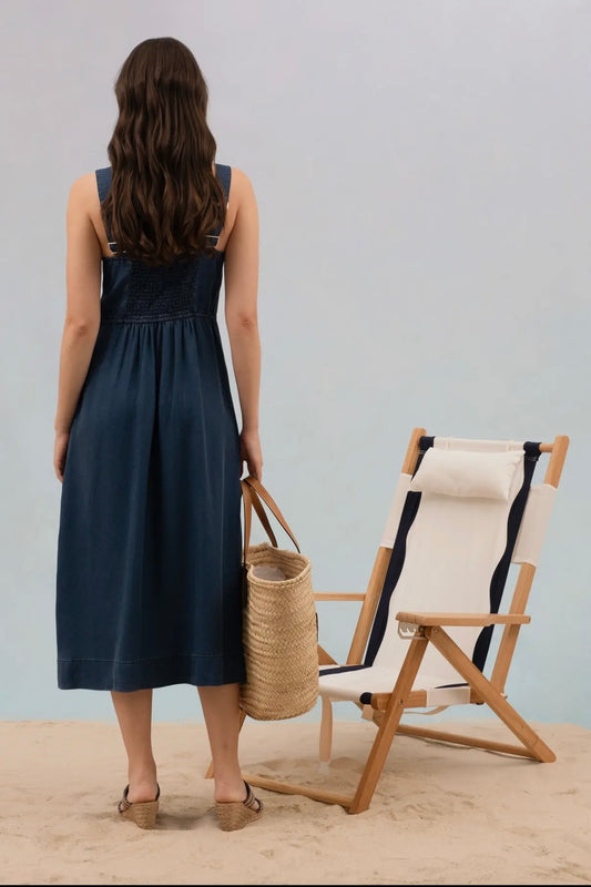 Tindley Chambray Midi Dress