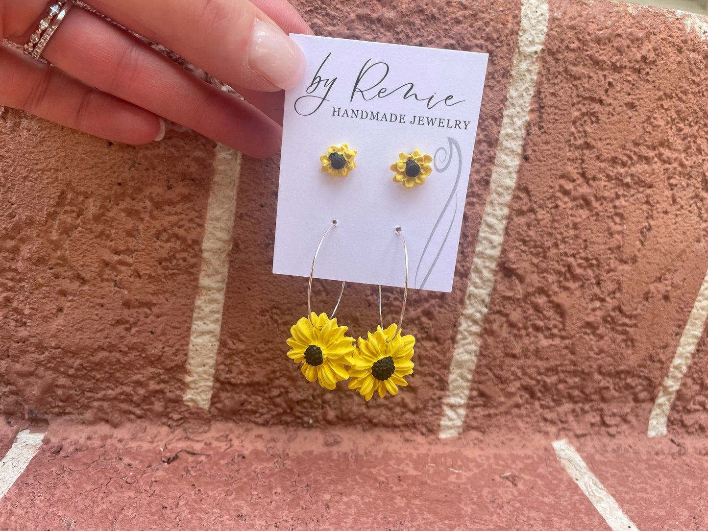 Sunflowers & Serendipity Earring Set