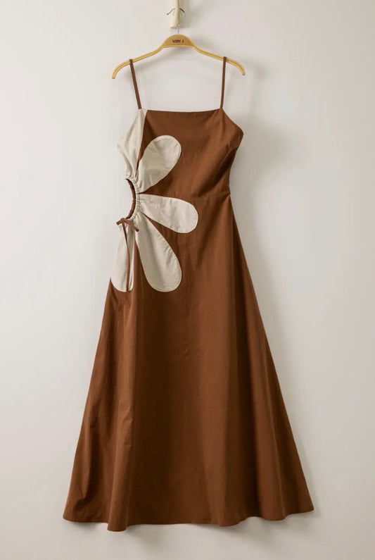 Darling Daisy Cutout Midi Dress