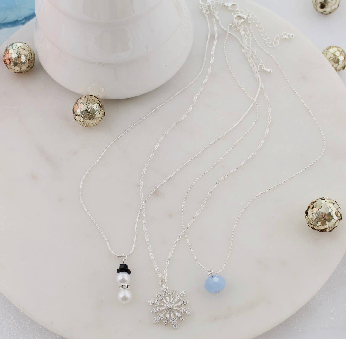 Winter Wonderland Necklace Trio