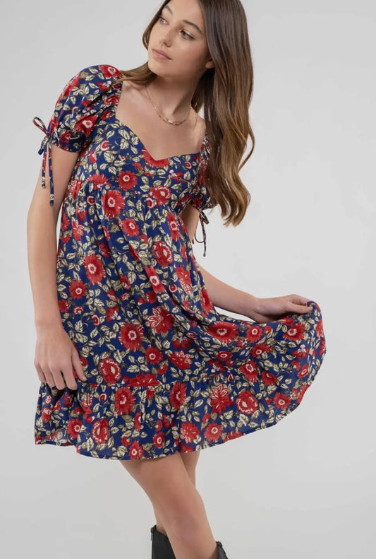 Sutton Floral Mini Dress