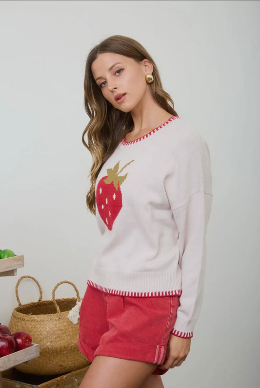 Strawberry Shake Sweater