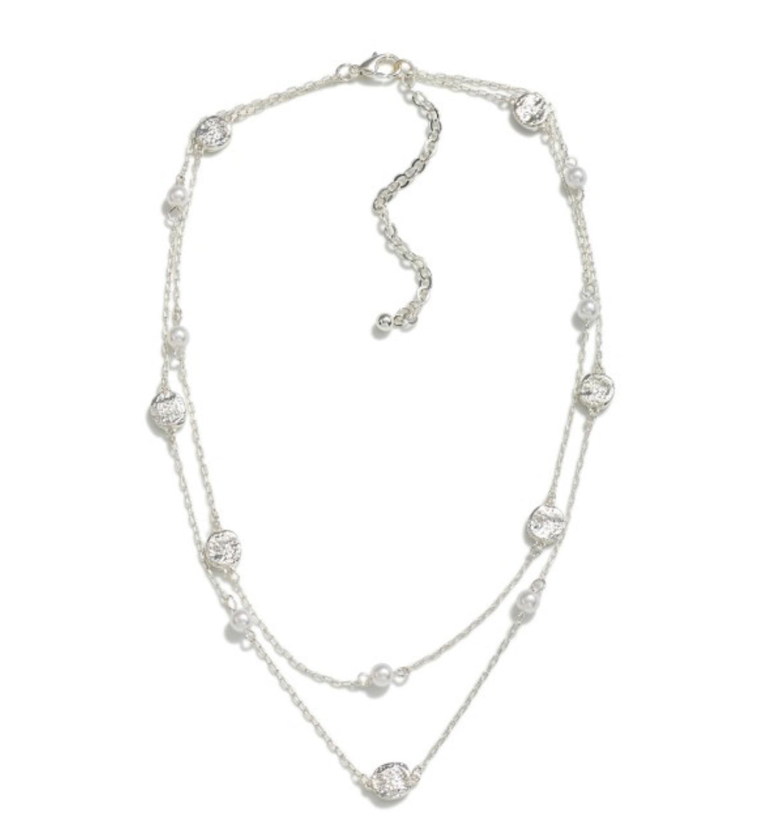 Diana Layered Pearl Necklace