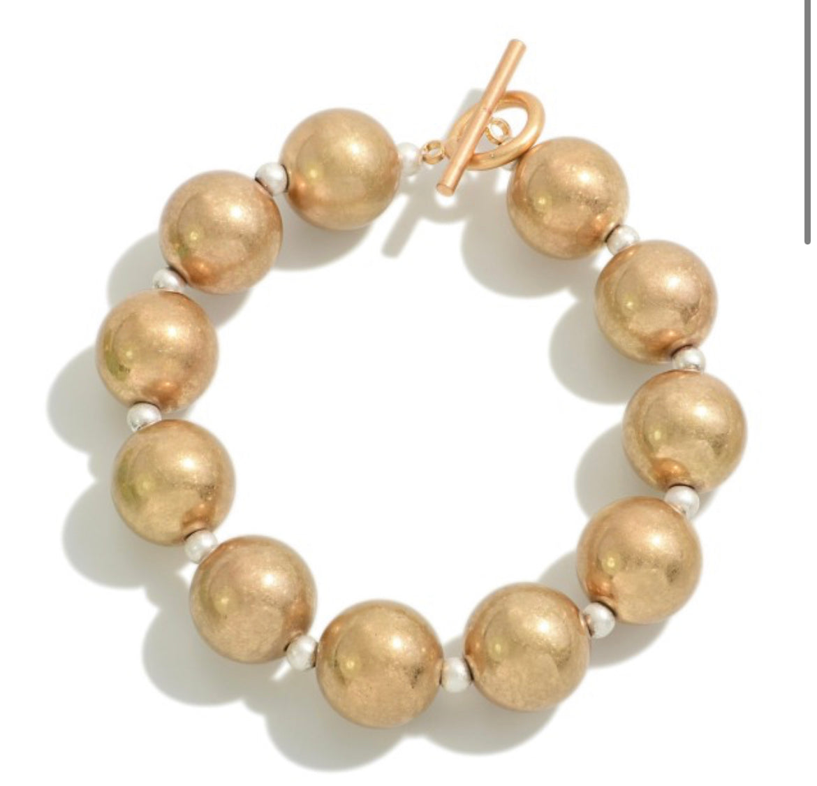 Anastasia Oversized Pearl Bracelet