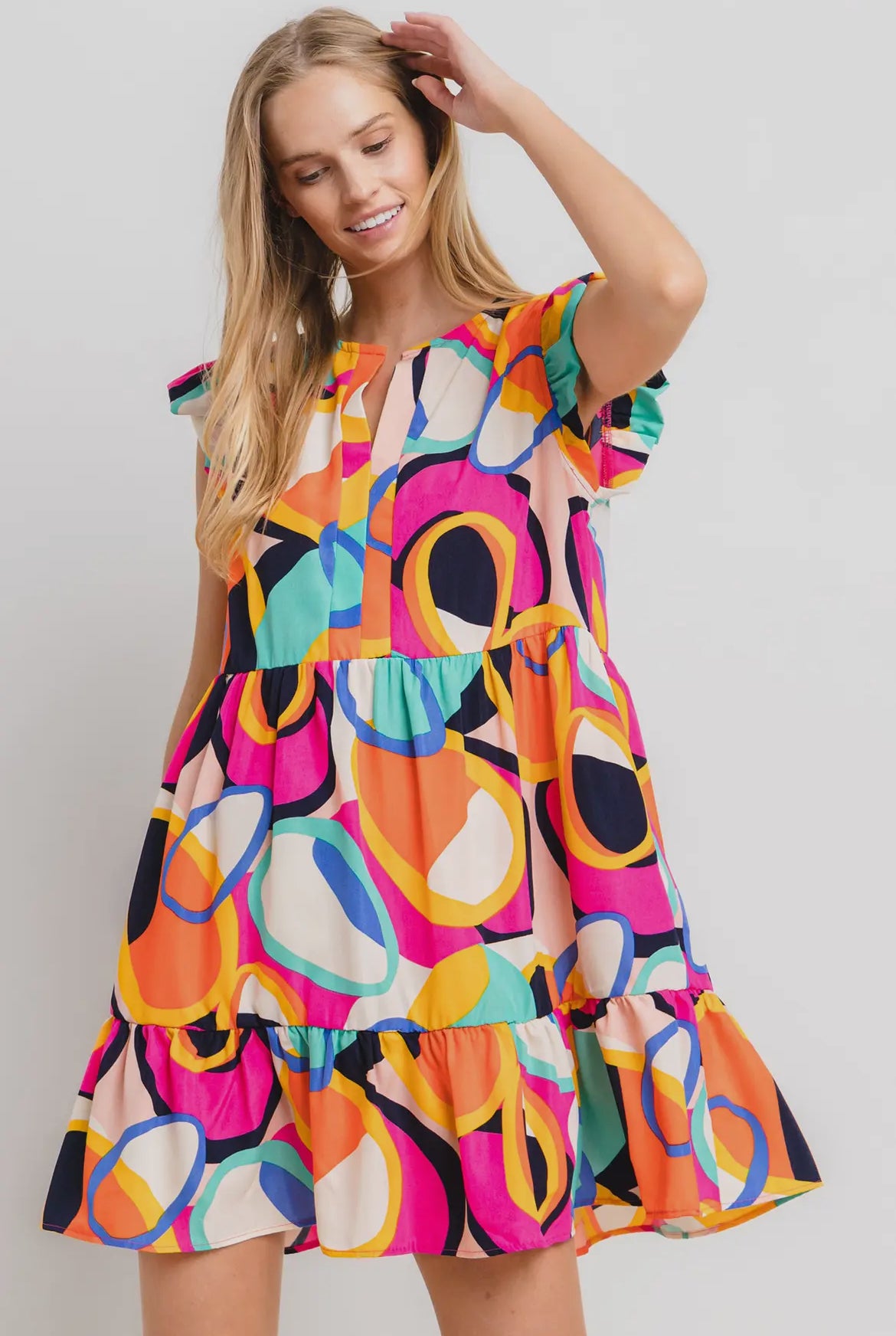 Harmony Abstract Dress