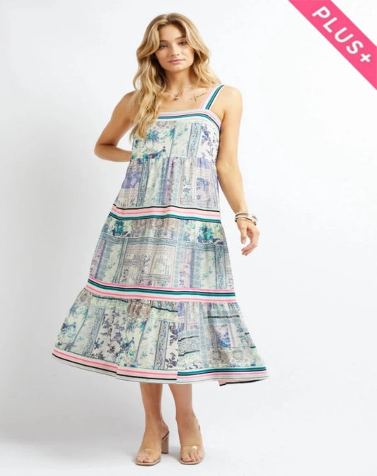 Sojourner Plus Midi Dress