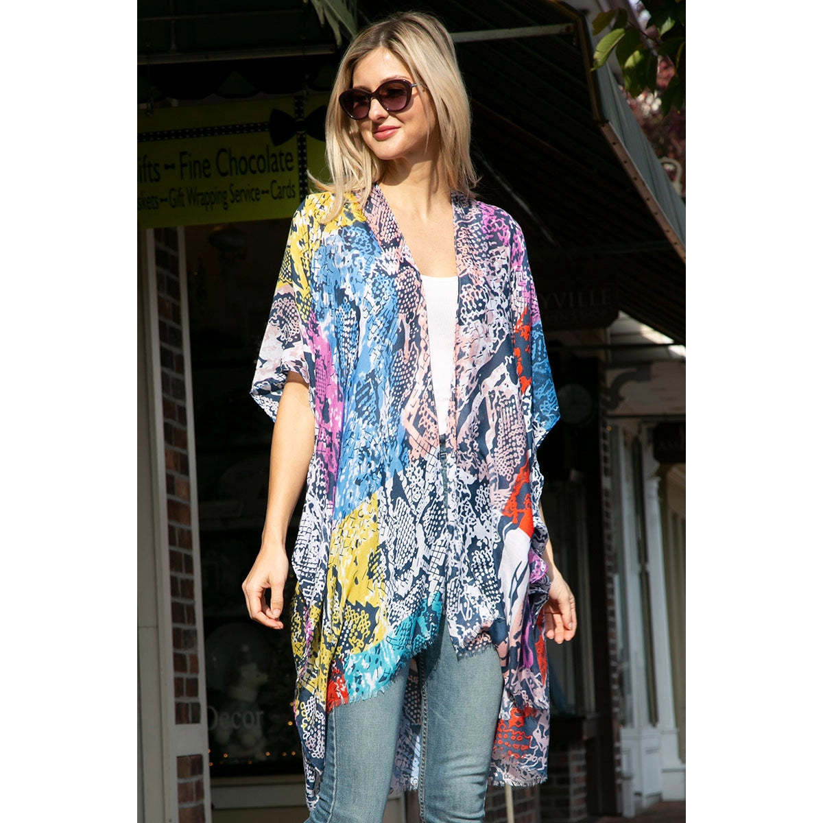 Eve Multi Color Kimono