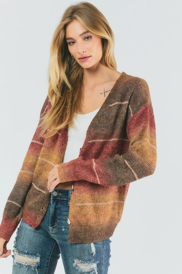 Heidi Gradient Cardigan