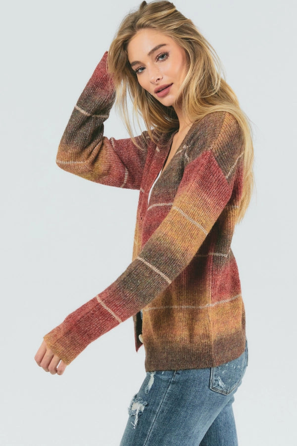 Heidi Gradient Cardigan