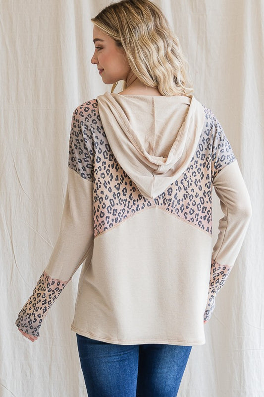 Ann Marie Hooded Top