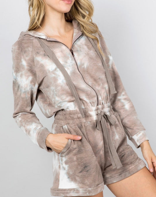 January Tie Dye Romper