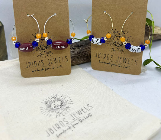 Florida Gators Beaded Earrings