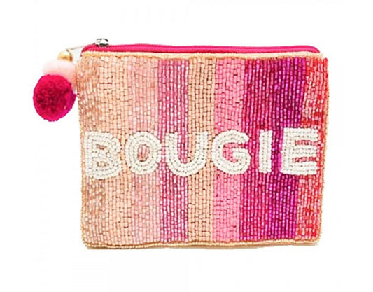 Bougie Seed Bead Pouch