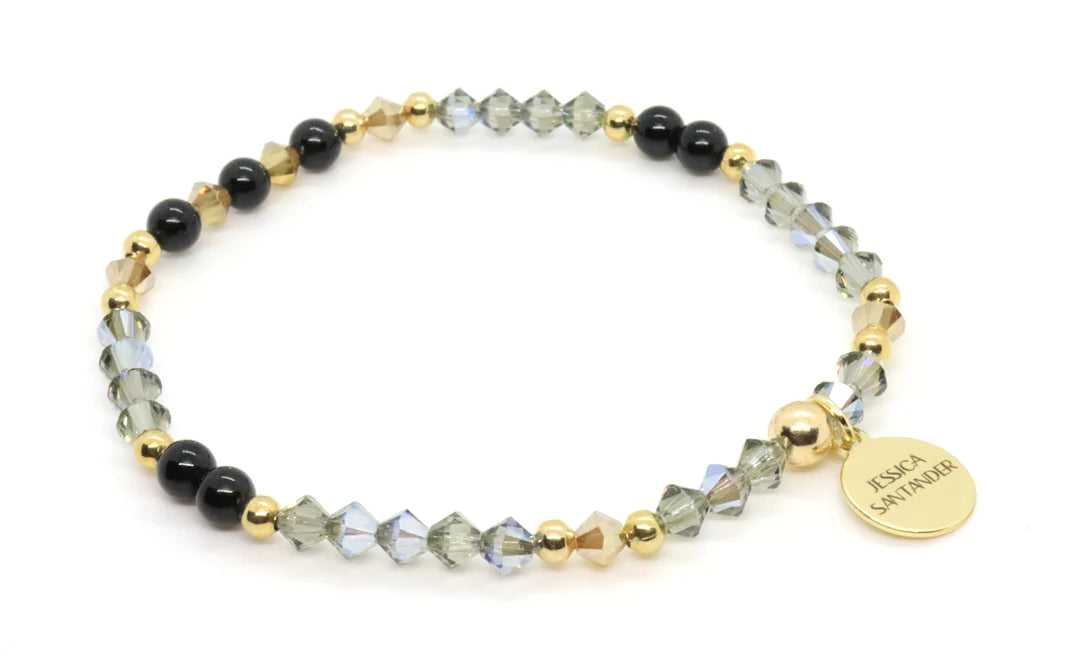 Be Bold, Be Yourself Crystal Bracelet