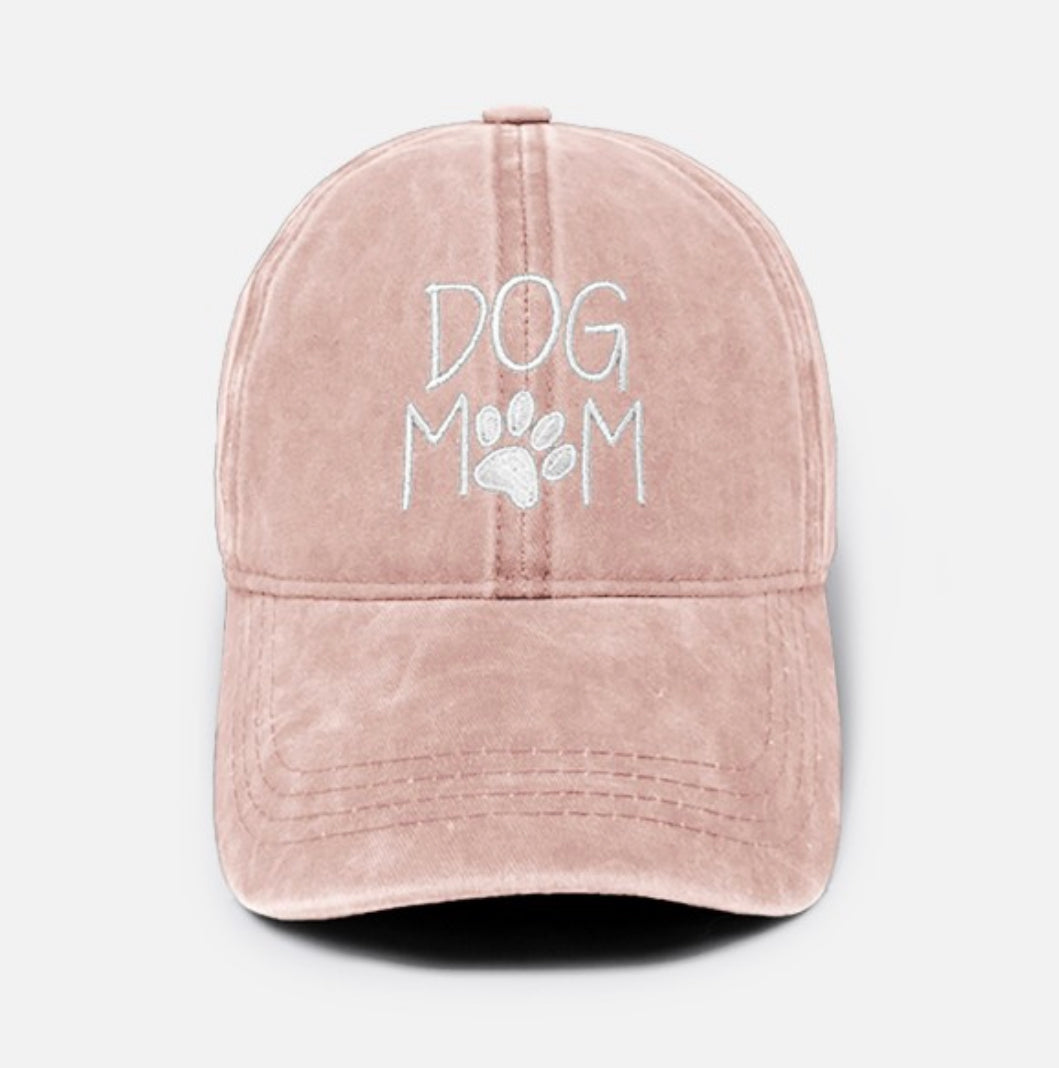 Dog Mom Baseball Cap