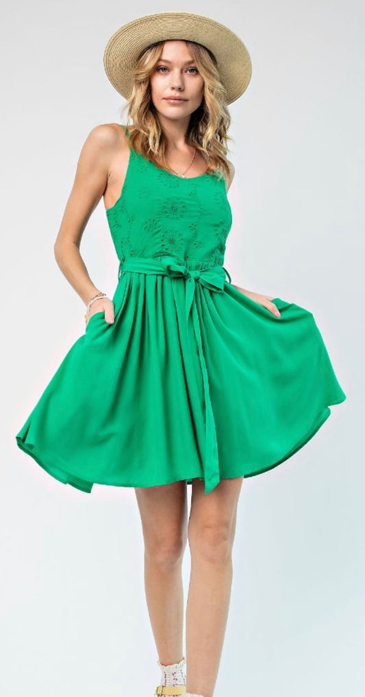 Cecilia Fit & Flare Mini Dress