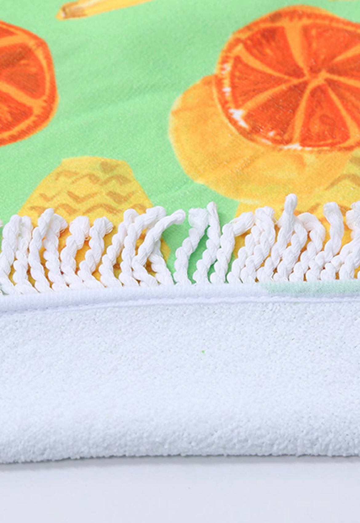 Stay Fruity, Stay Fresh Round Beach Towel