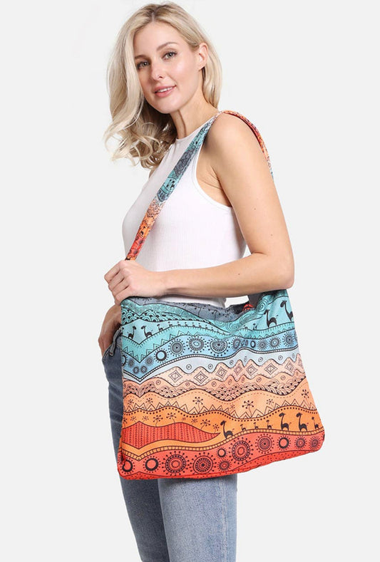 Mojave Beach Towel With Shoulder Strap