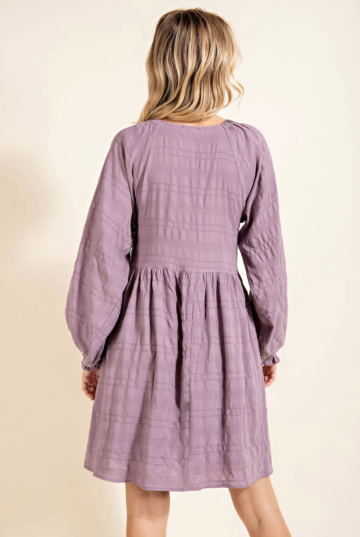 Wisteria Textured Dress